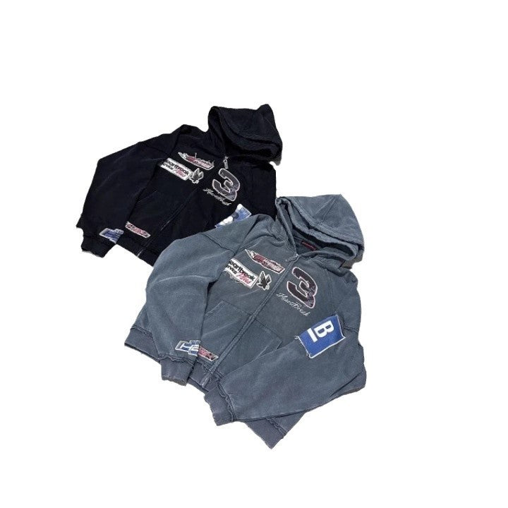 Men's Graphic Zip-Up