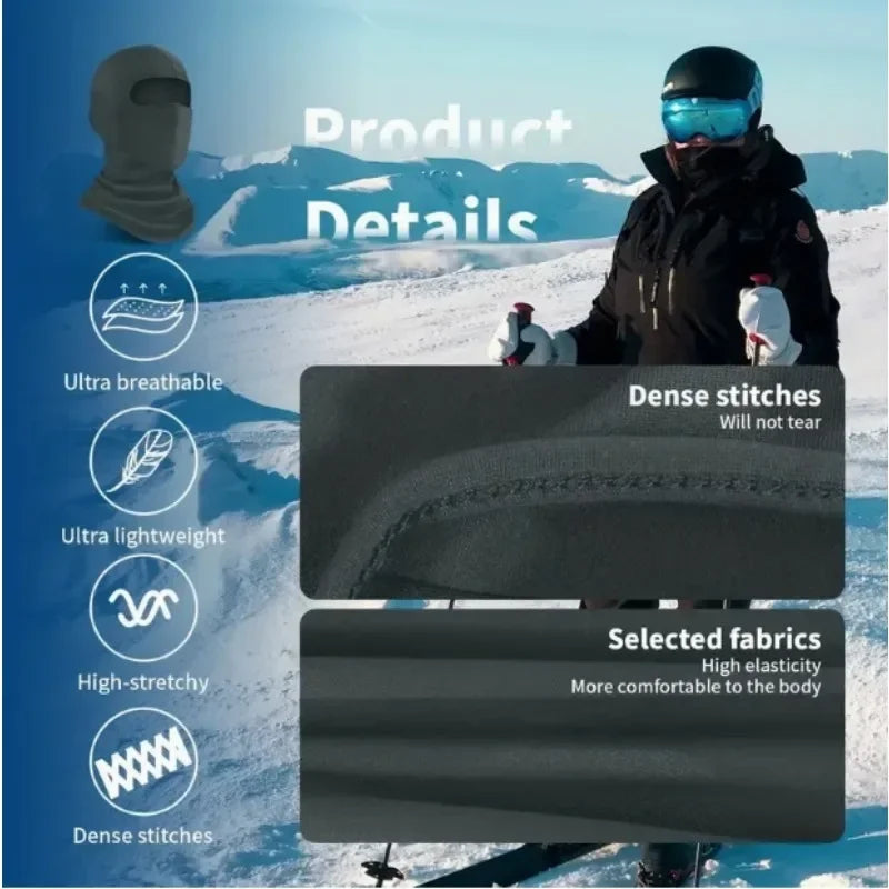 Men's Balaclava Head And Face Covering