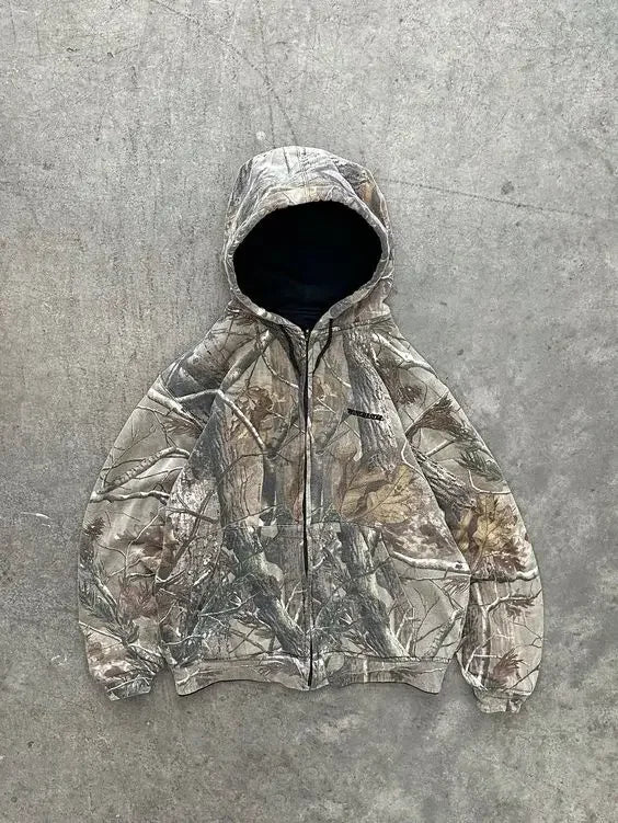 Oversized Camo Hoodies/Zip-Up