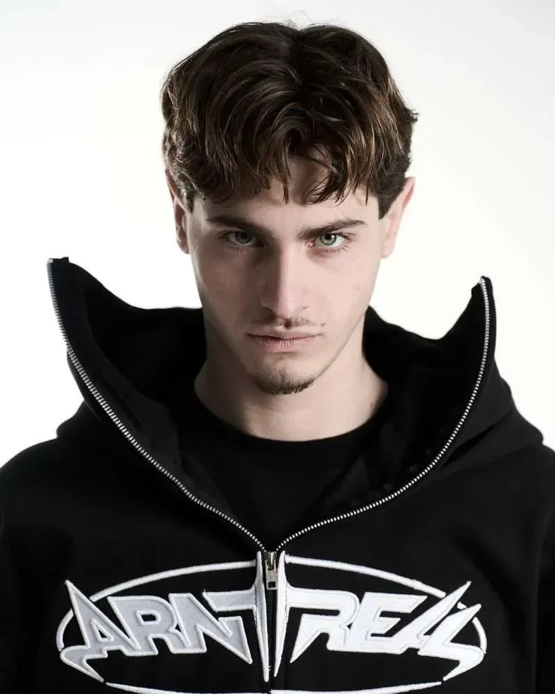 New Harajuku Zip-up Hoodie