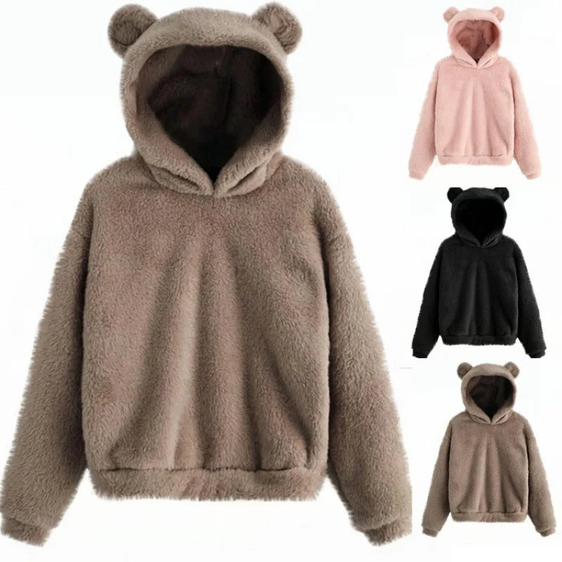 Woman's Bear Hoodie