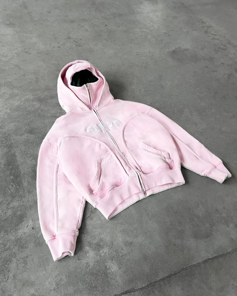 New Harajuku Zip-up Hoodie