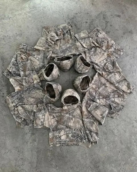 Oversized Camo Hoodies/Zip-Up