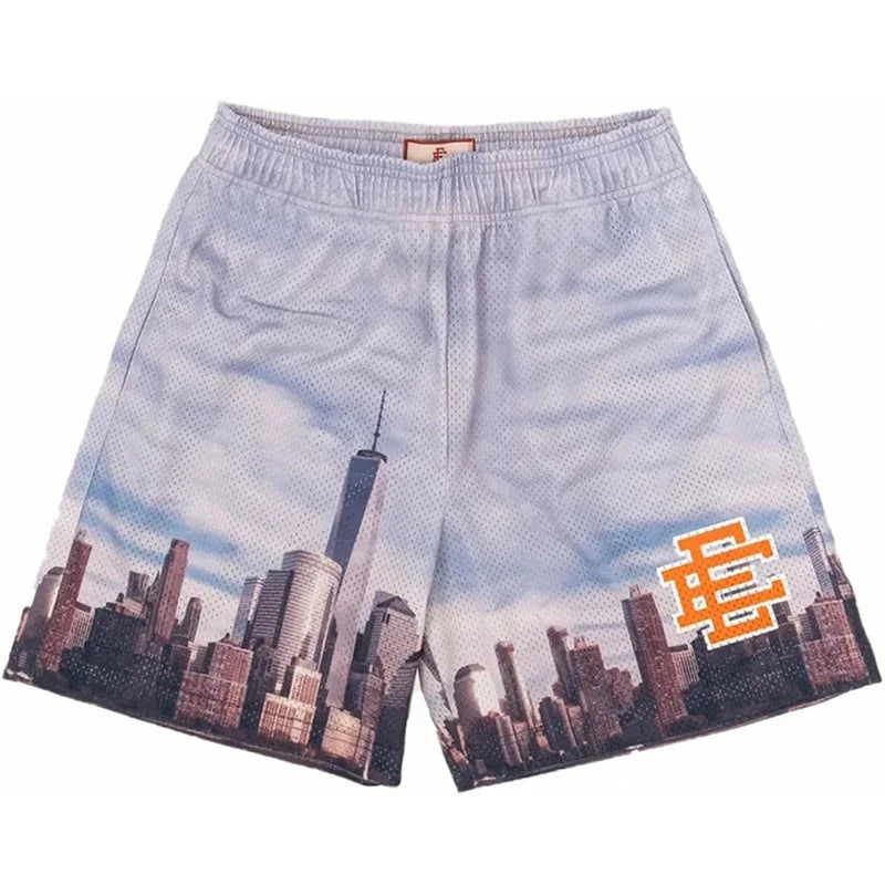 Men's Graphic Gym Shorts