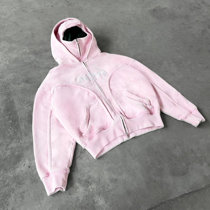 New Harajuku Zip-up Hoodie