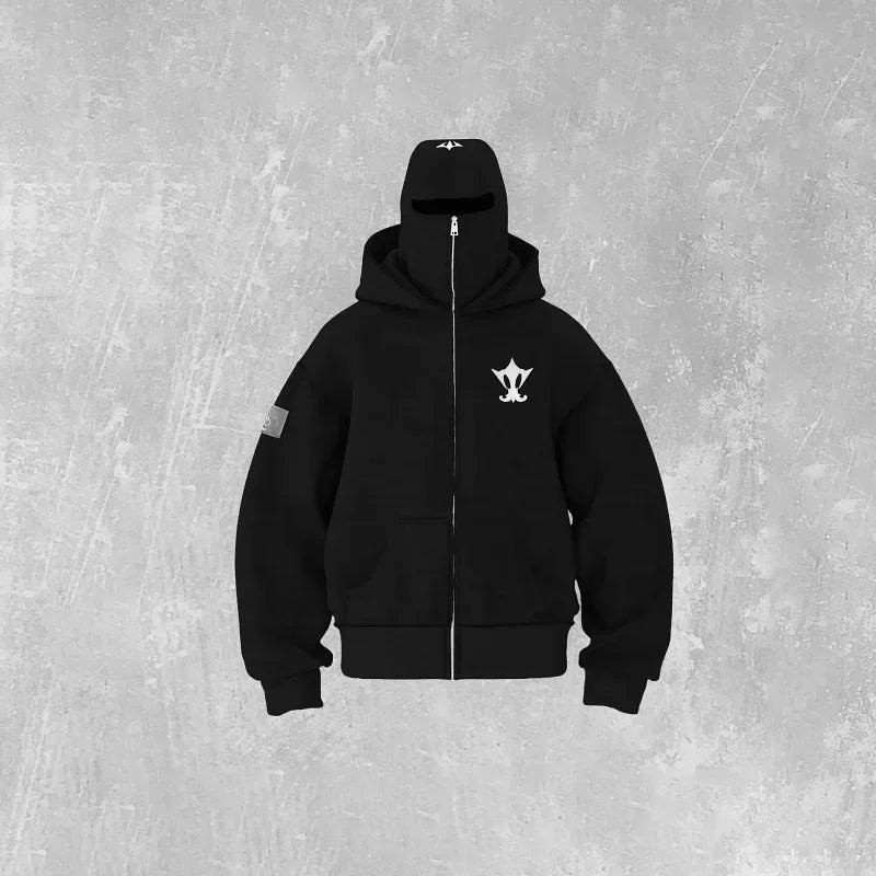 New Harajuku Zip-up Hoodie
