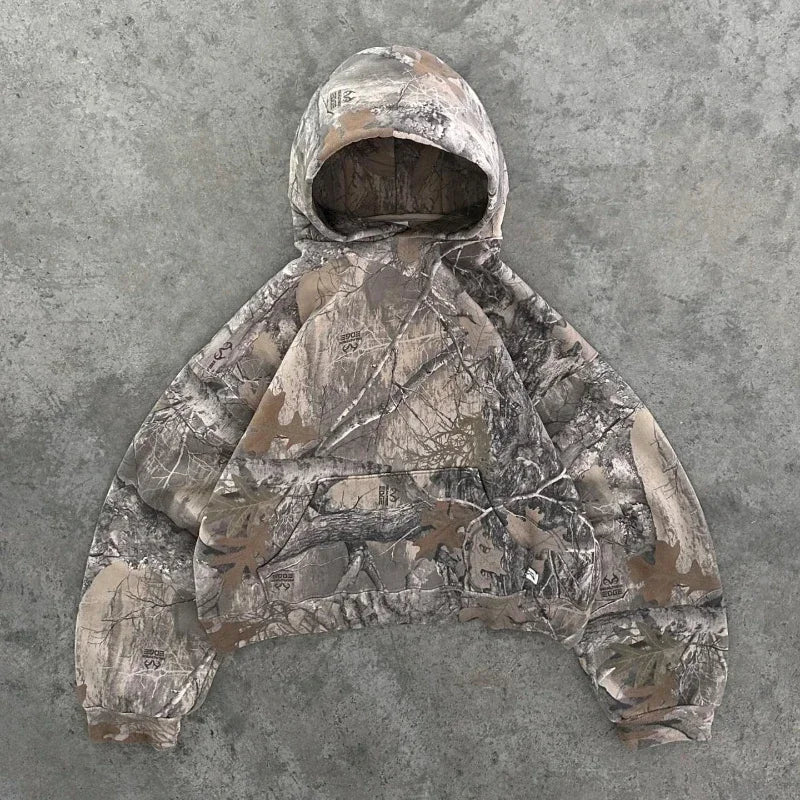 Oversized Camo Hoodies/Zip-Up