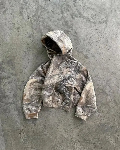 Oversized Camo Hoodies/Zip-Up